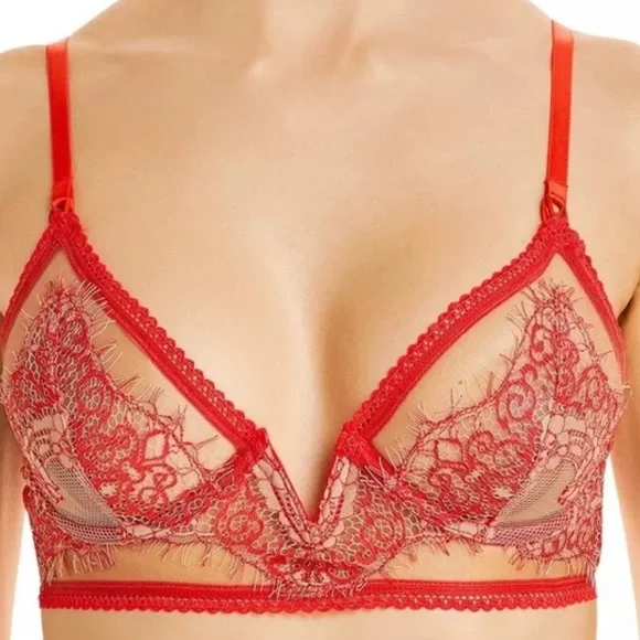 NWT Thistle and Spire Mirage Bra innPersimmon Size 32DD Z297-91 - Picture 2 of 4